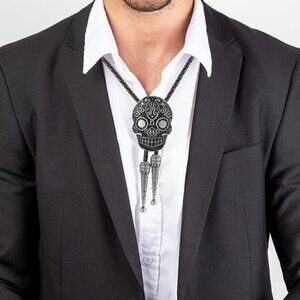 Skull Bolo Tie